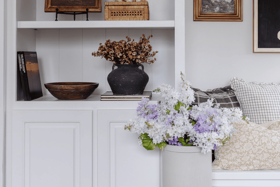 faux shiplap using a pencil