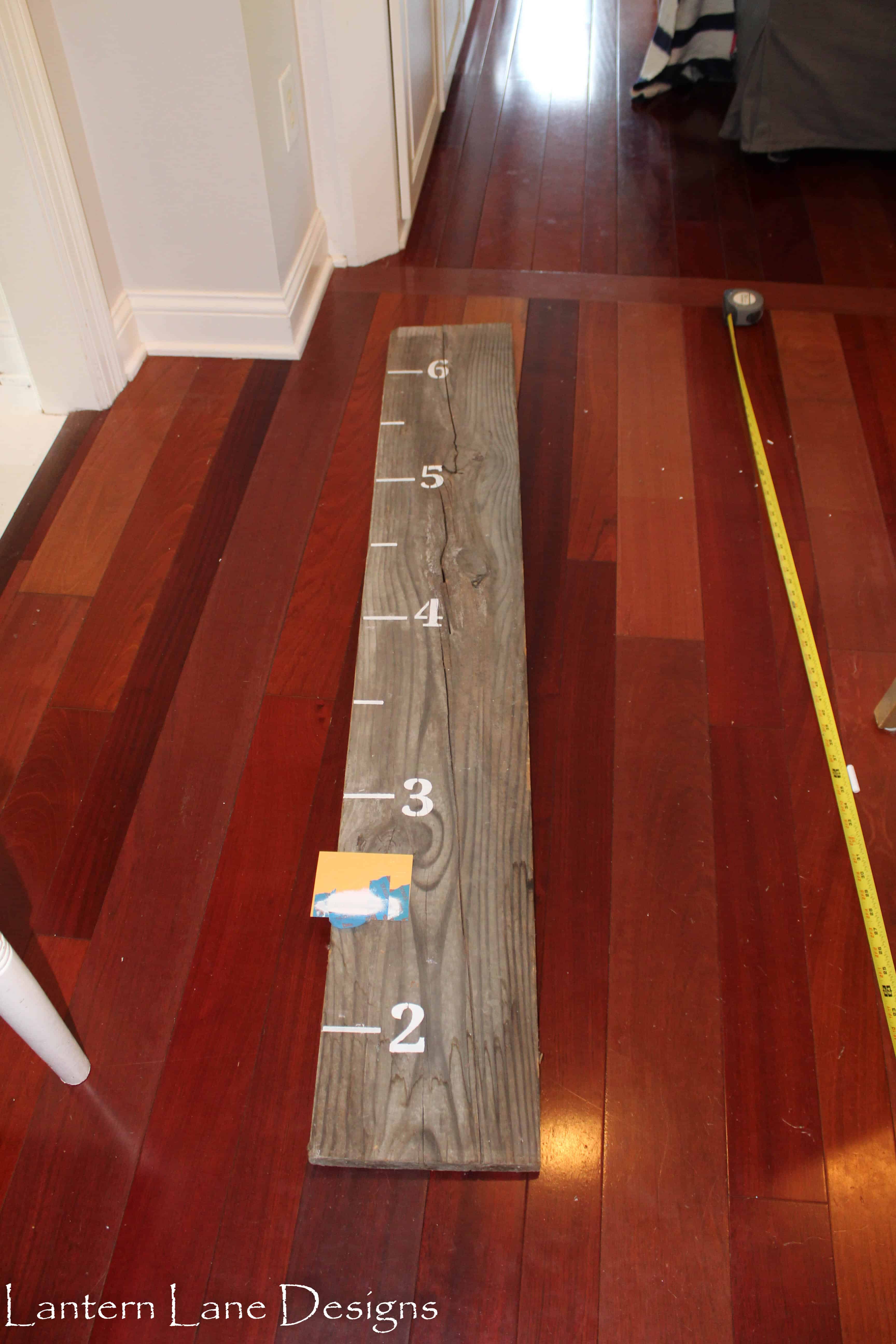 DIY Growth Chart