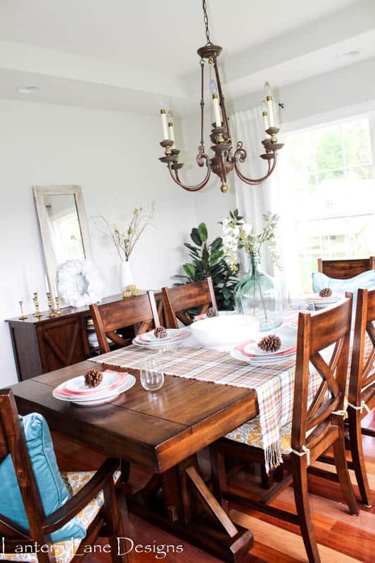 Fall Dining Room Makeover