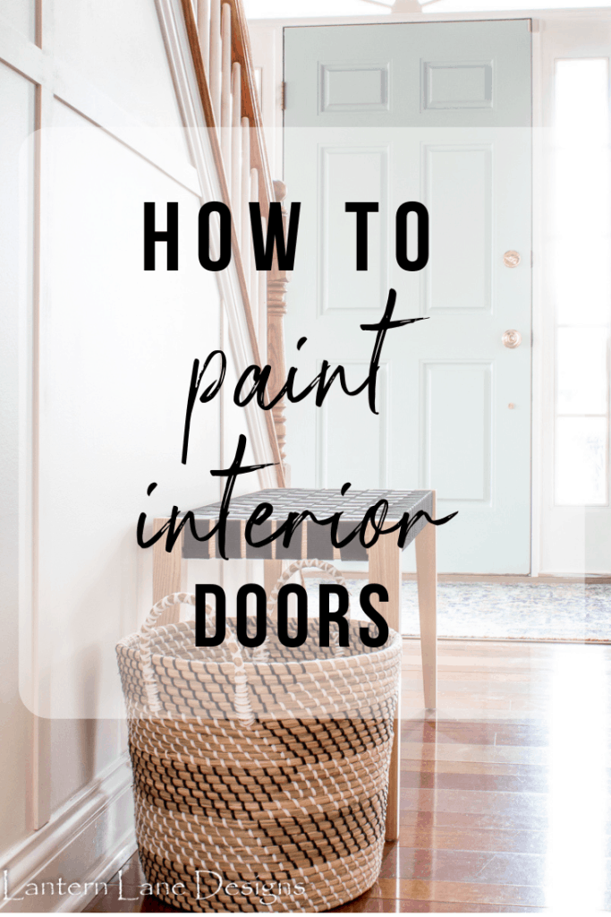 painting interior doors