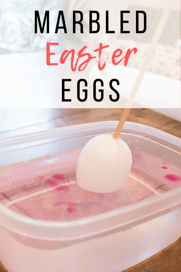 DIY Marbled Easter Eggs