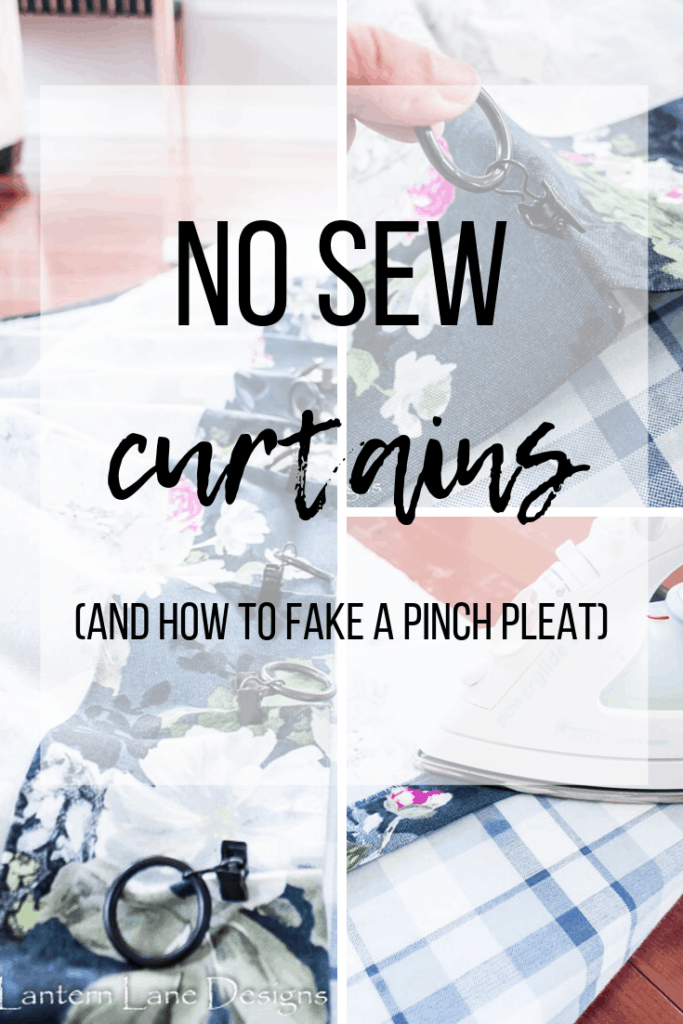 No Sew Curtains