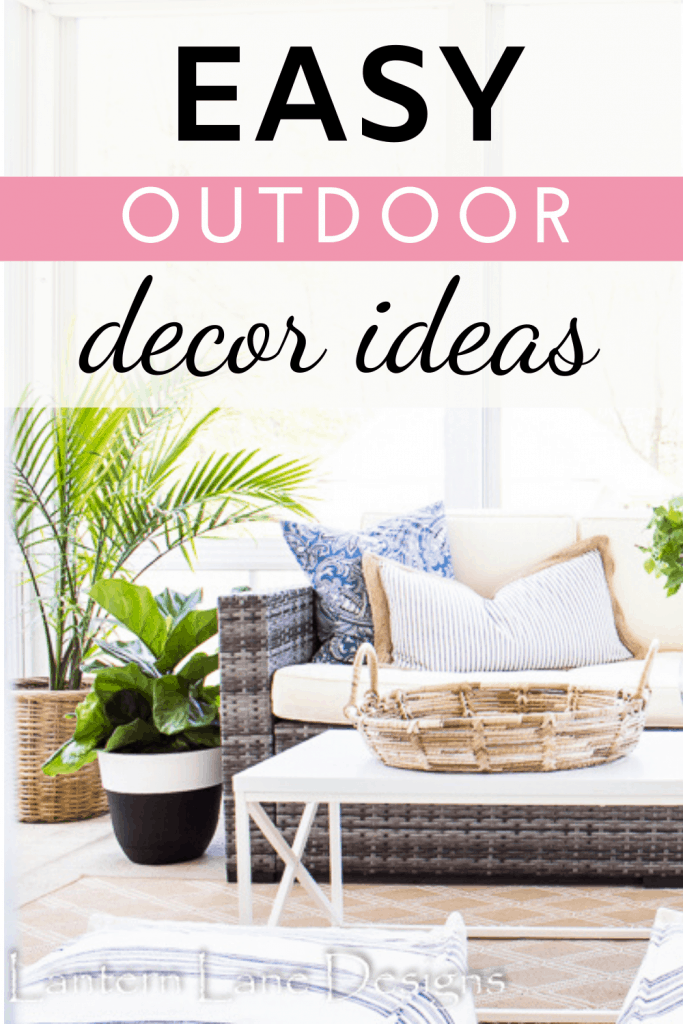 easy outdoor decor ideas