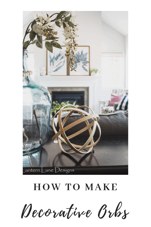 How to make decorative orbs