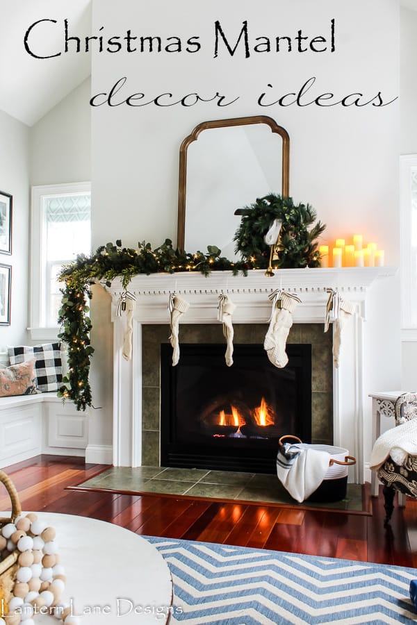 How To Make Your Garland Look Fuller (Simple Christmas Mantel Decorating Ideas)