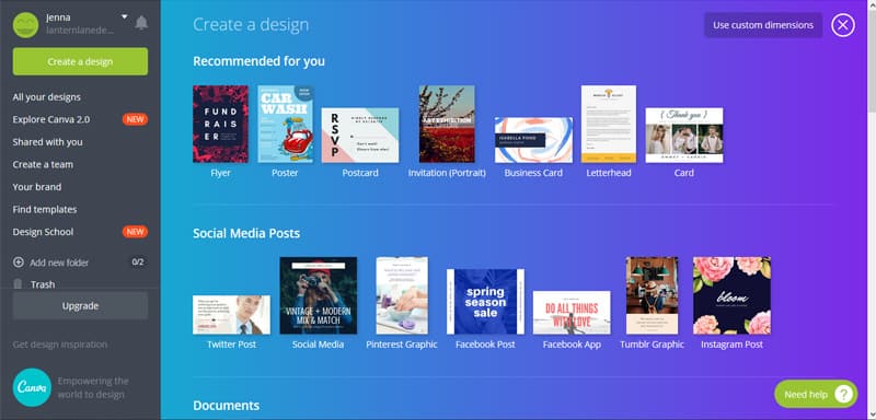 How to create a mood board for free