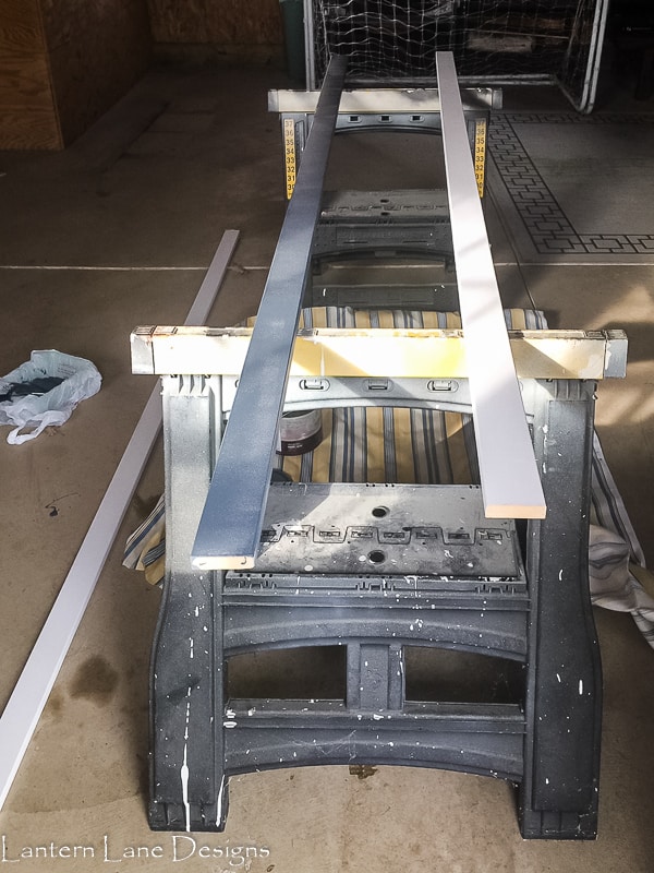 Easy DIY wall treatment