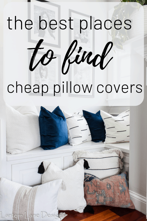 The best places to find affordable pillow covers