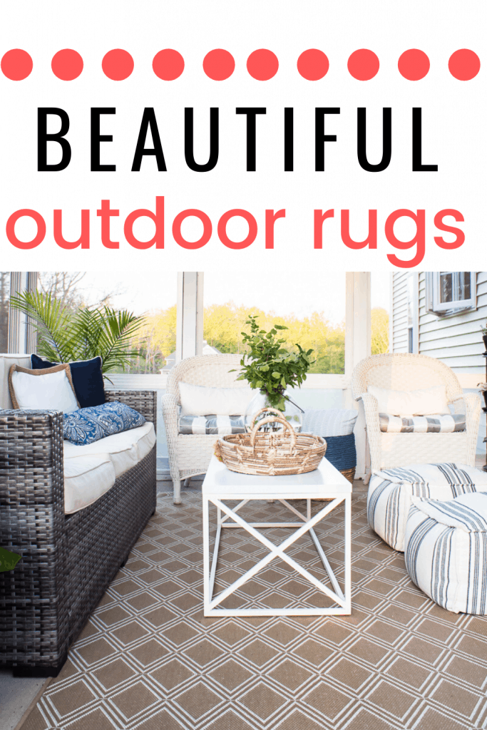 The Best Outdoor Area Rugs For Your Outdoor Living Areas