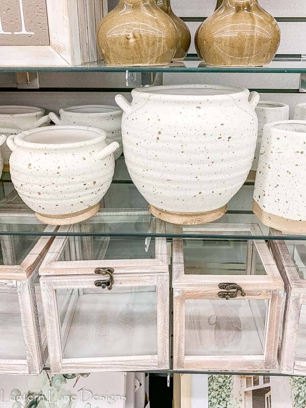 Hobby Lobby white planter