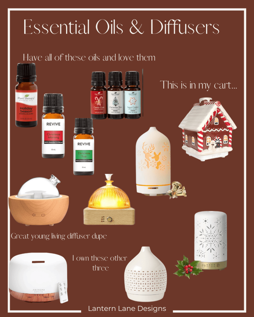 Essential oils and diffusers