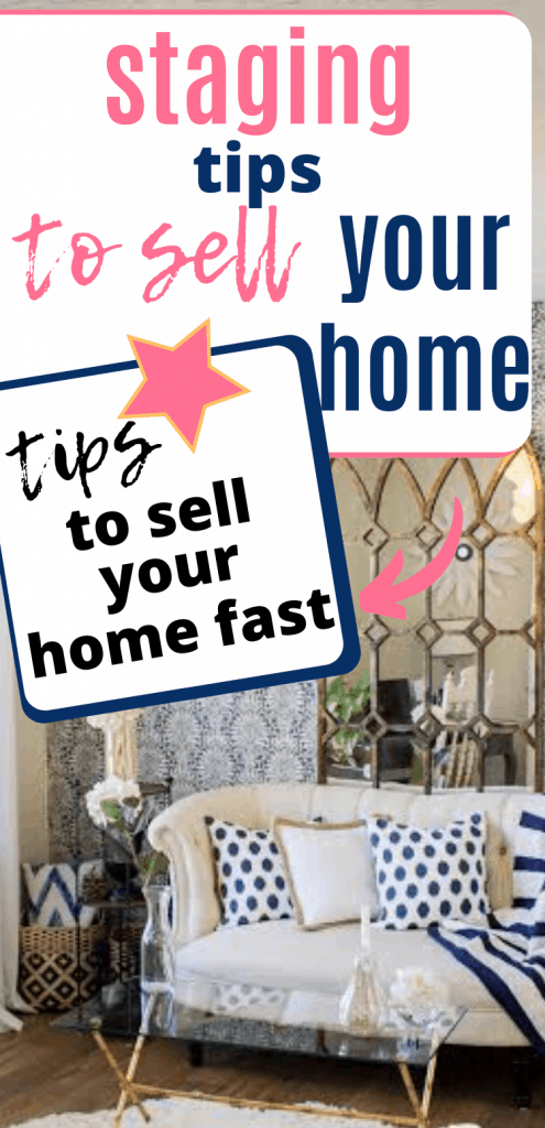 Staging tips to sell your home
