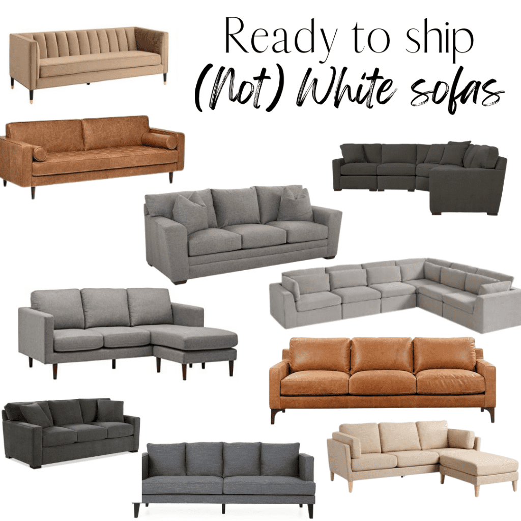 Ready to ship sofas