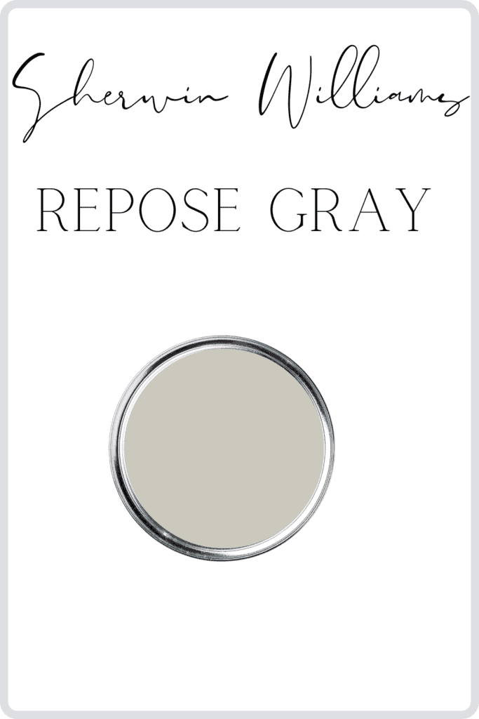 paint sample repose gray