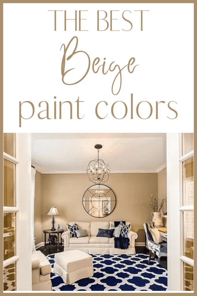 The best beige paint colors