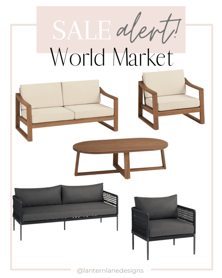 World Market Outdoor Sale Lantern Lane Designs