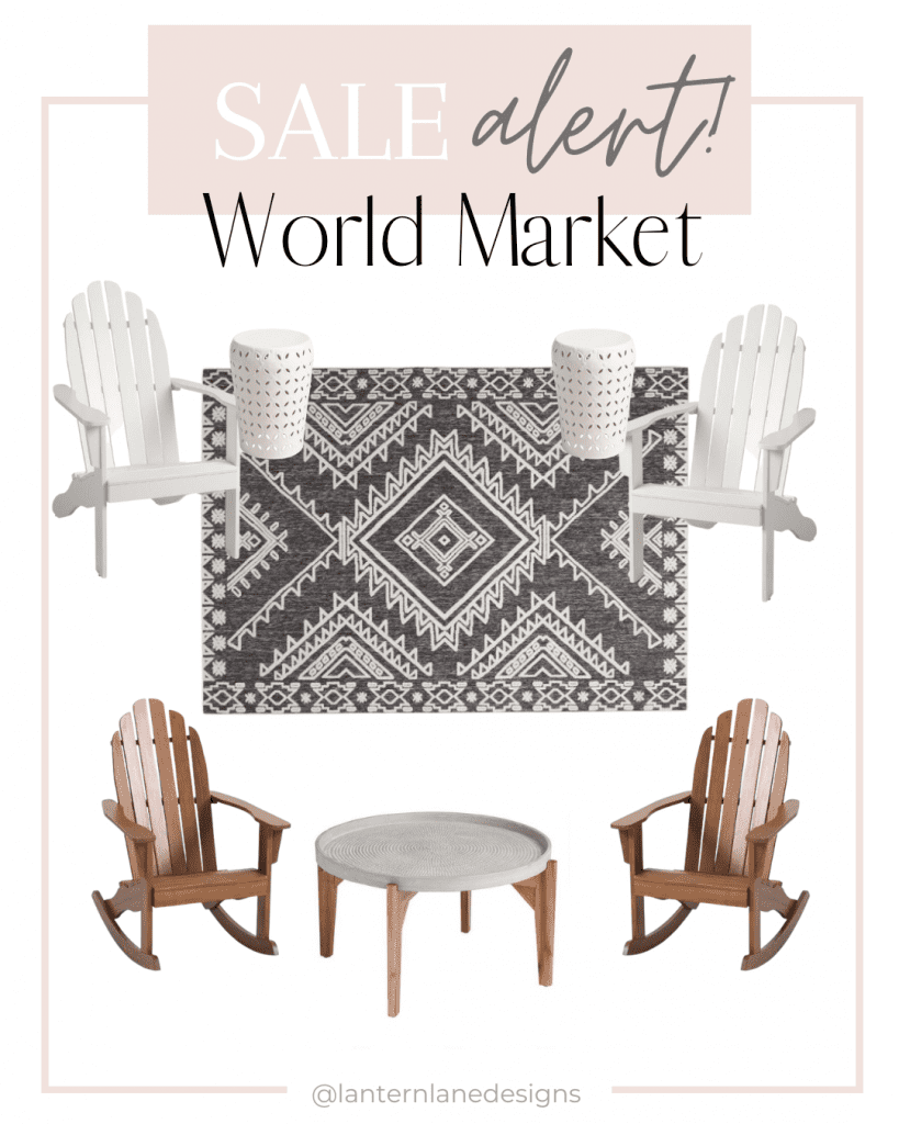 Outdoor Sale World Market