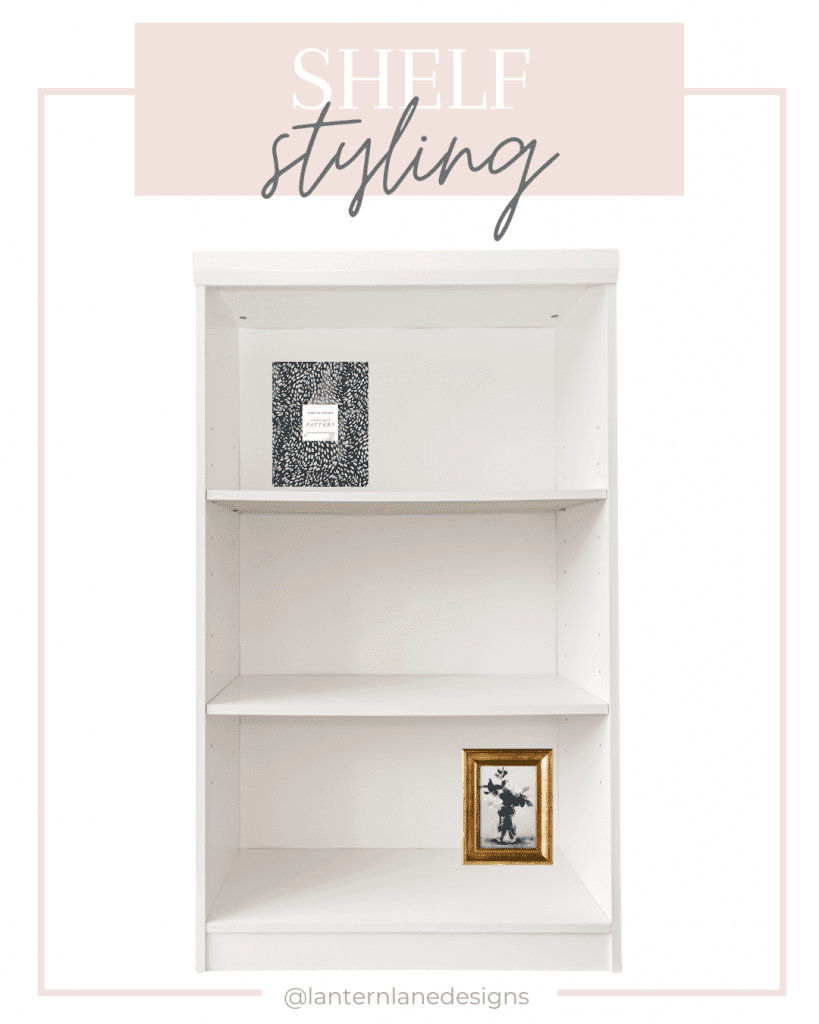 How to style bookshelves