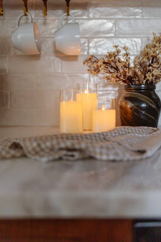 Flameless candles from Amazon