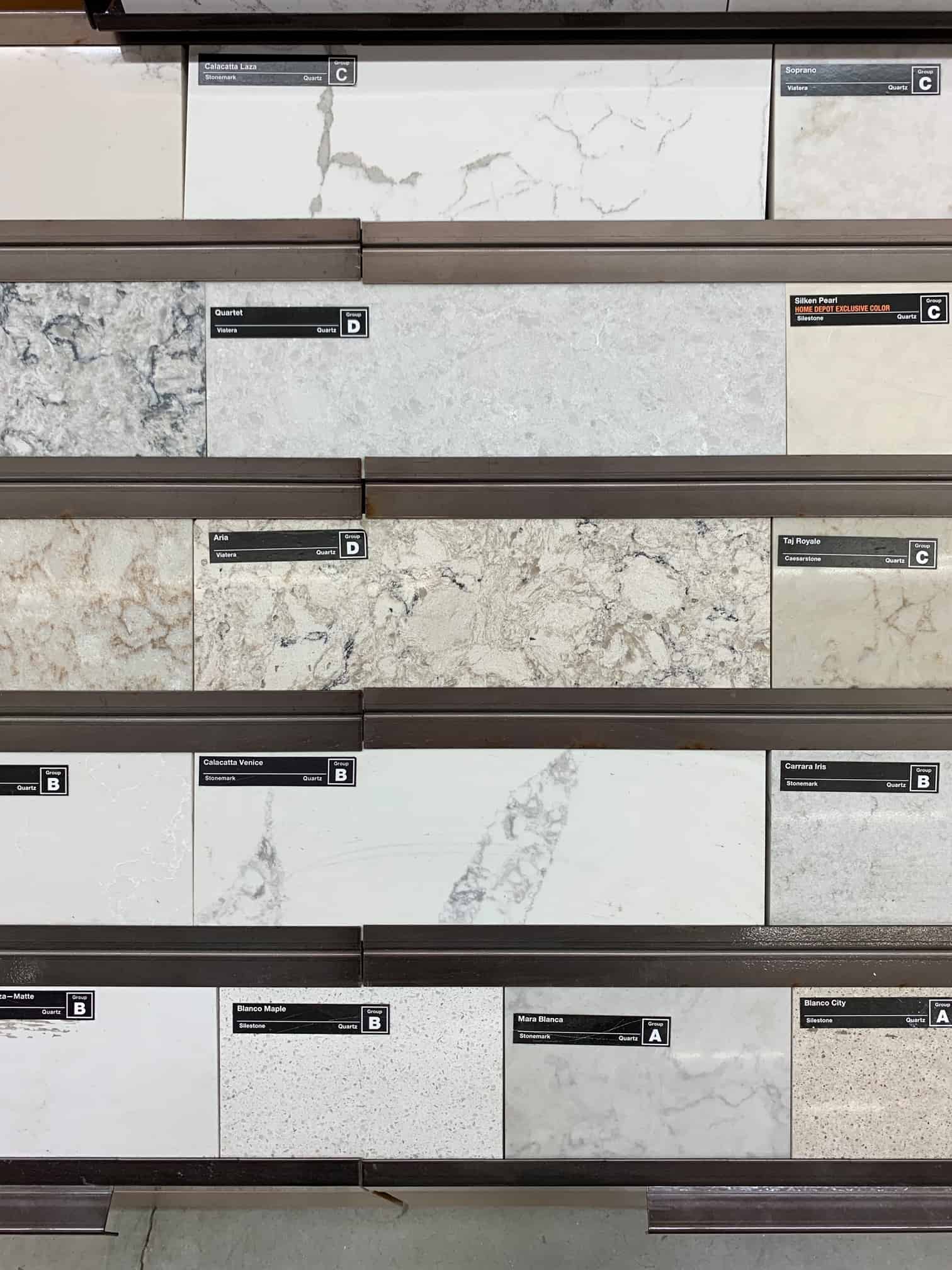White Kitchen Countertops - Lantern Lane Designs