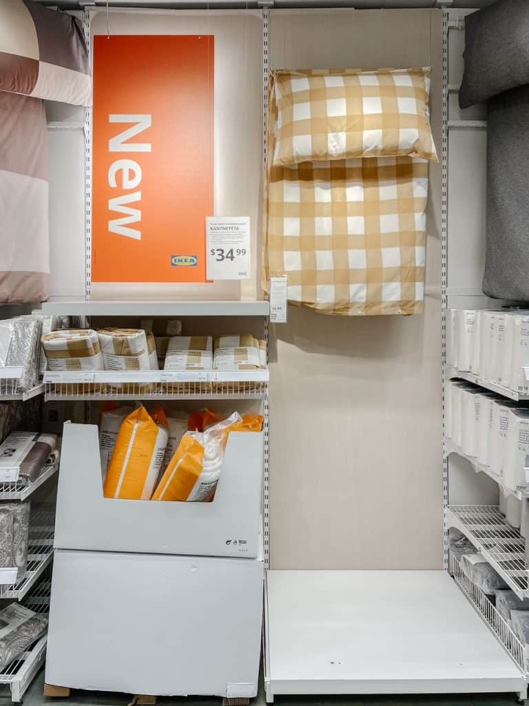 New bedding at IKEA