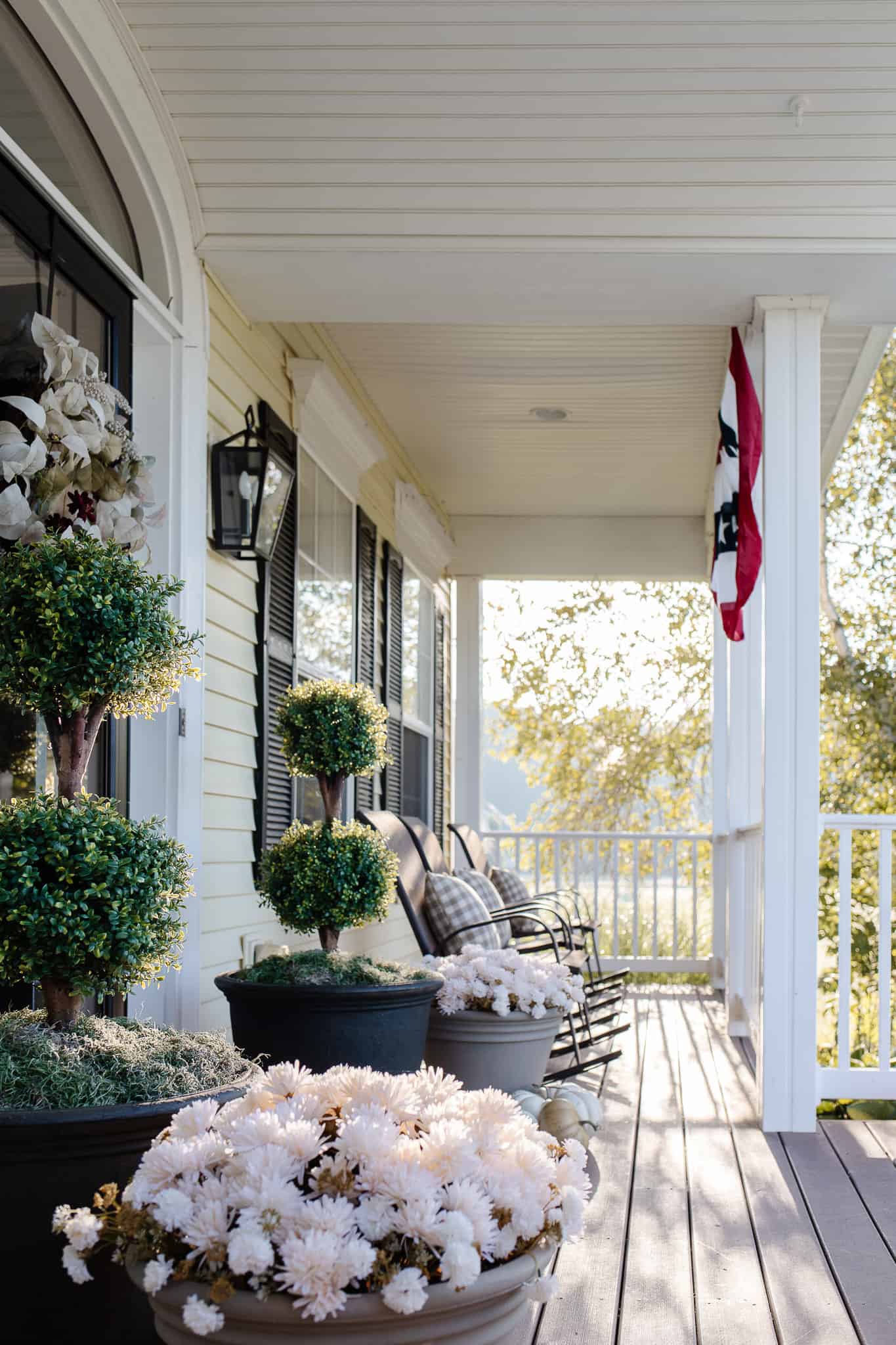 Easy Front Porch Decorating Ideas Lantern Lane Designs