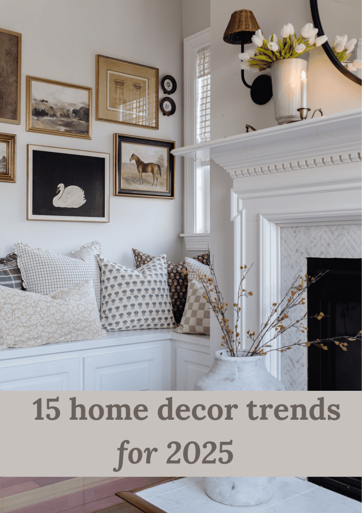15 home decor trends for 2025