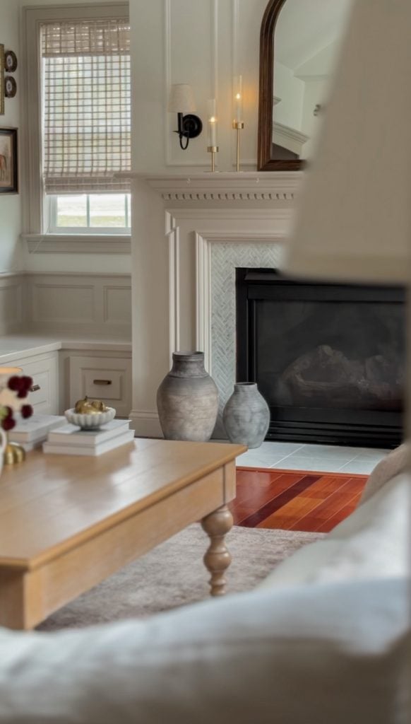 family room mantel