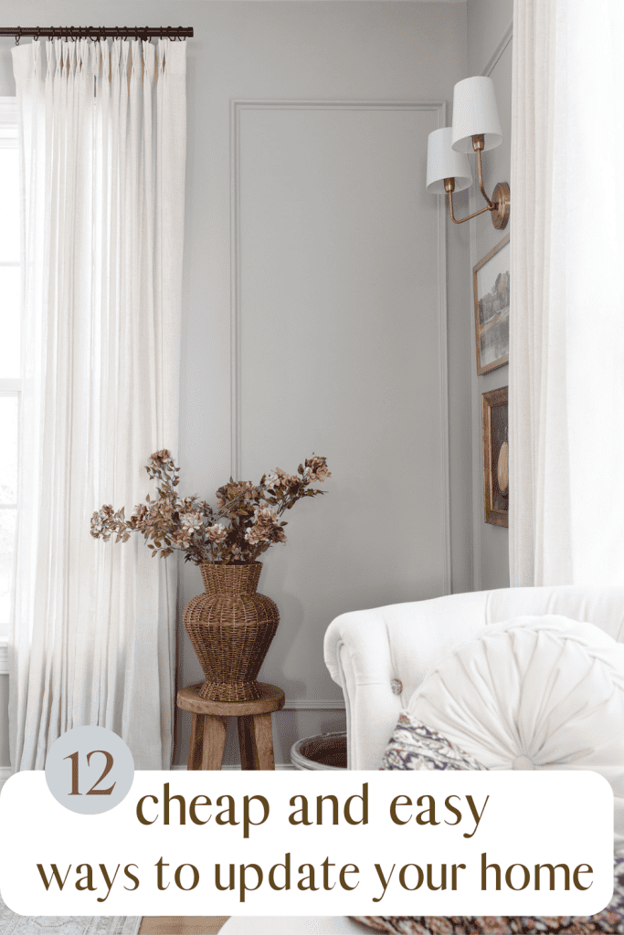 Dining room with box molding