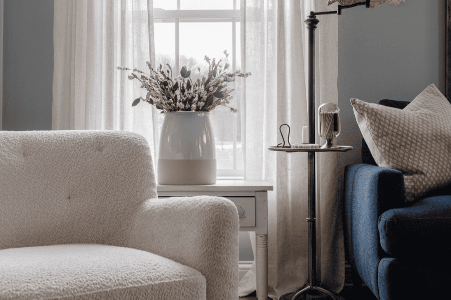 Living room new curtains