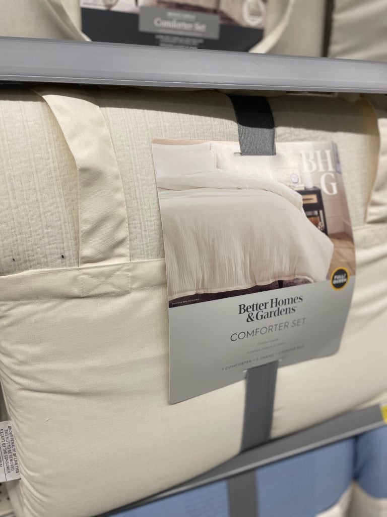Bedding at Walmart