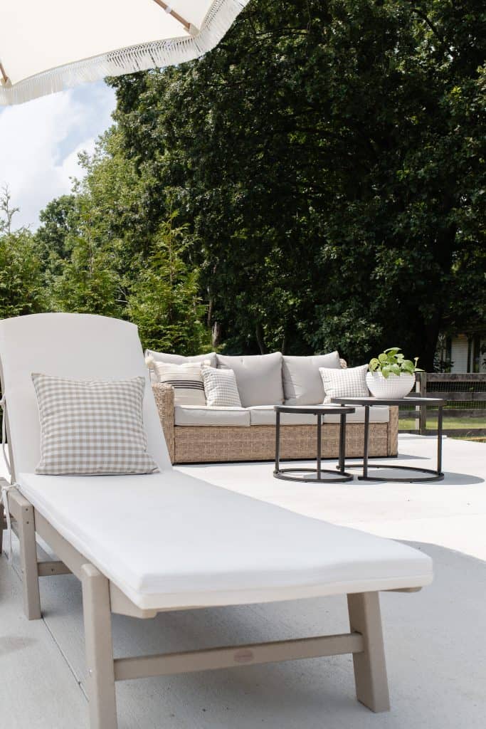 Outdoor furniture at Walmart