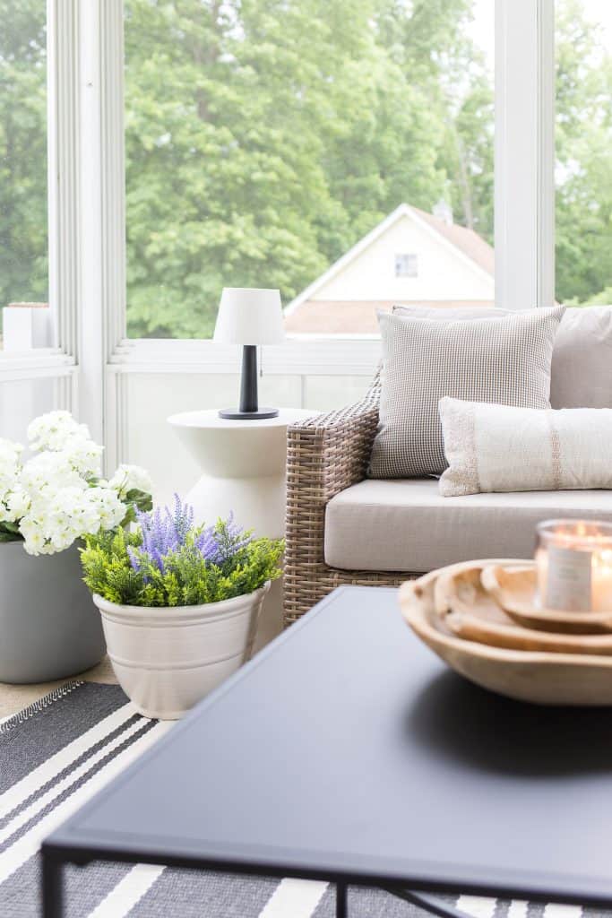 Outdoor planters from Walmart