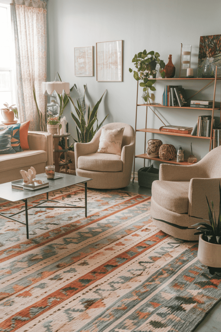 20 Beautiful Boho Living Room Ideas and Inspiration - Lantern Lane Designs