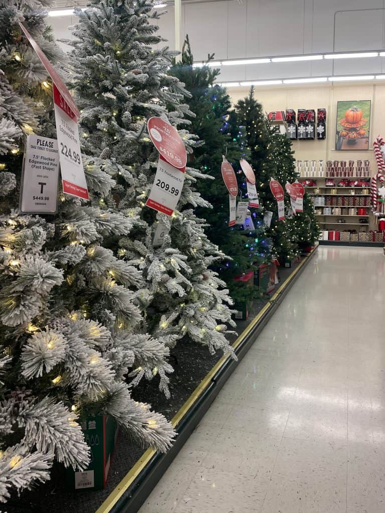 christmas trees hobby lobby