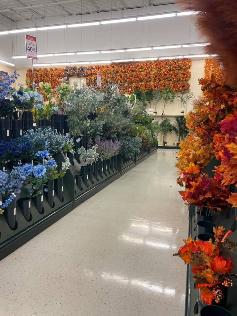 florals at hobby lobby
