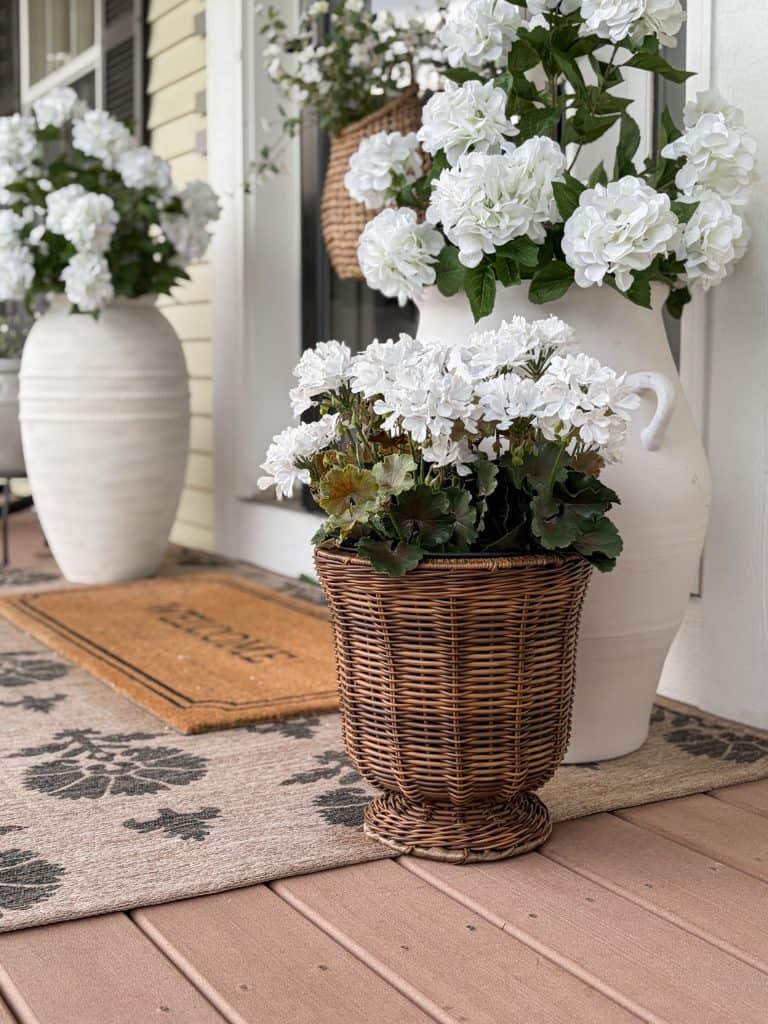 Front Porch Planter Ideas